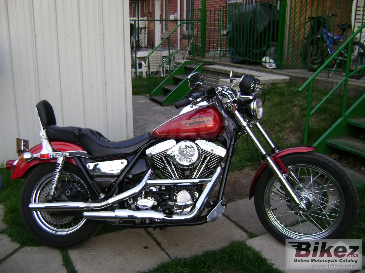 Big  fxrs 1340 low rider picture and wallpaper from Bikez.com